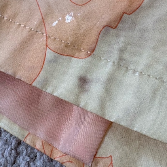 Floral Beige Trench Coat - Picture 10 of 10